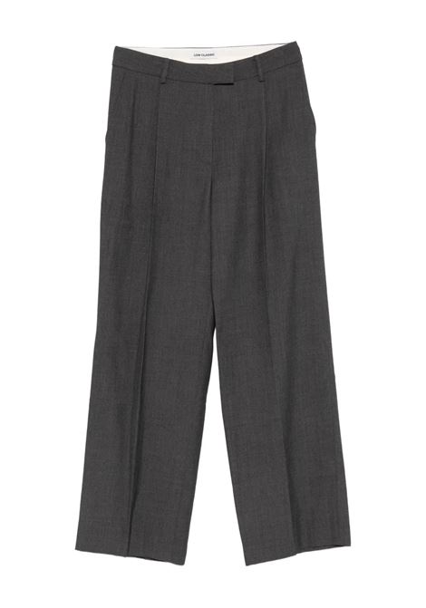 pantaloni belted pointed trousers donna grigi LOW CLASSIC | LCPF25PA013770547